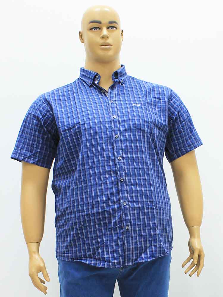 Сорочка (рубашка) мужская из хлопка большого размера. Магазин «Большой Папа», Луганск.