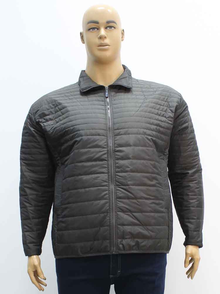 Куртка мужская демисезонная с эластичной отделкой рукавов и низа большого размера. Магазин «Большой Папа», Луганск.