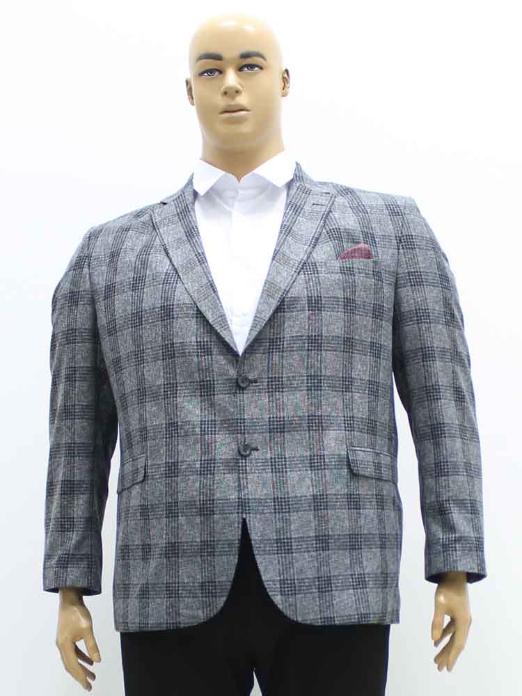 Пиджак мужской облегченный большого размера, 2020. Магазин «Большой Папа», Луганск.