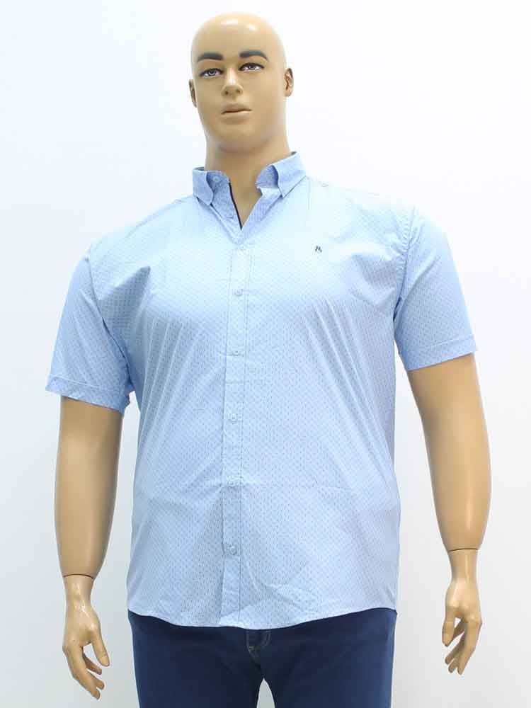 Сорочка (рубашка) мужская из хлопка стрейчевая большого размера, 2020. Магазин «Большой Папа», Луганск.