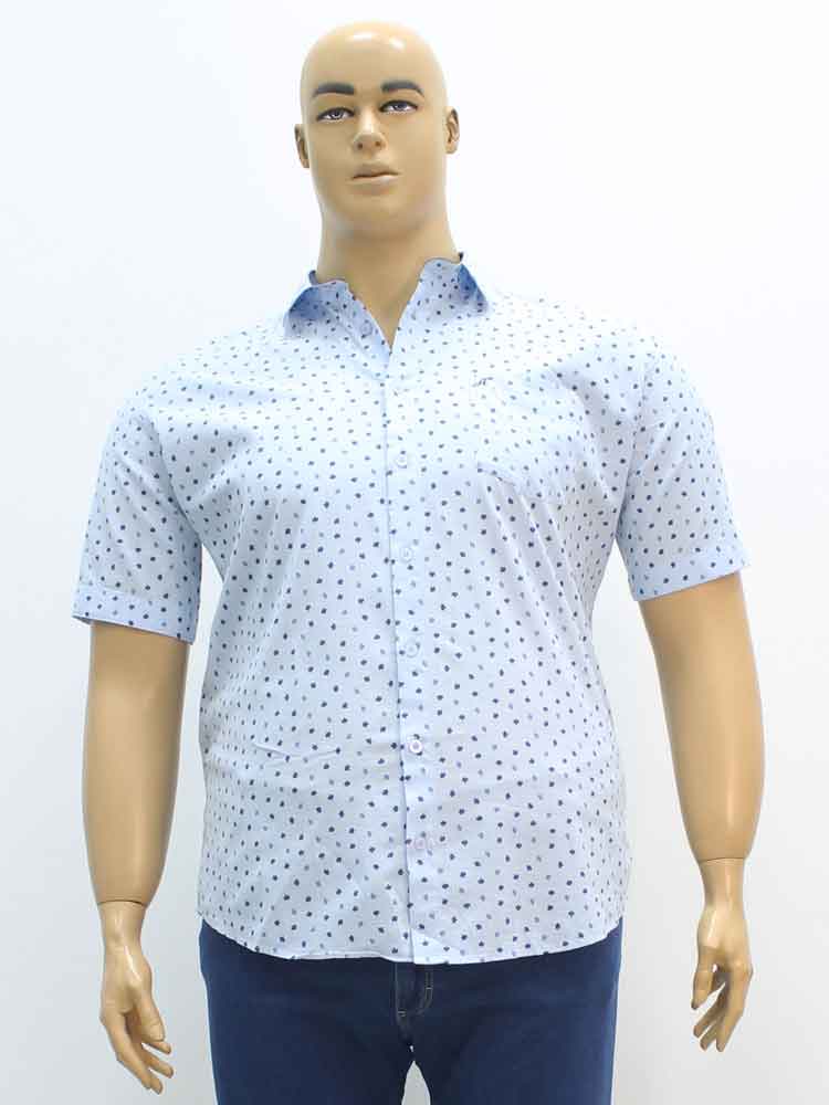 Сорочка (рубашка) мужская из хлопка стрейчевая большого размера, 2020. Магазин «Большой Папа», Луганск.