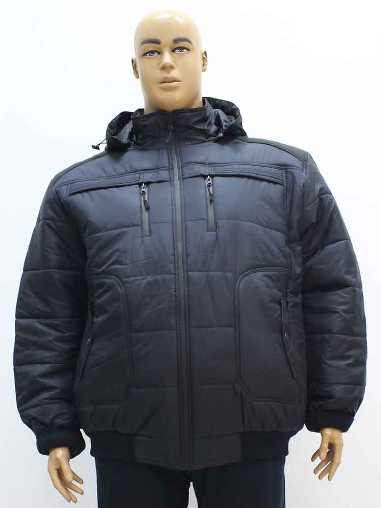Куртка зимняя мужская с капюшоном на манжете большого размера. Магазин «Большой Папа», Луганск.