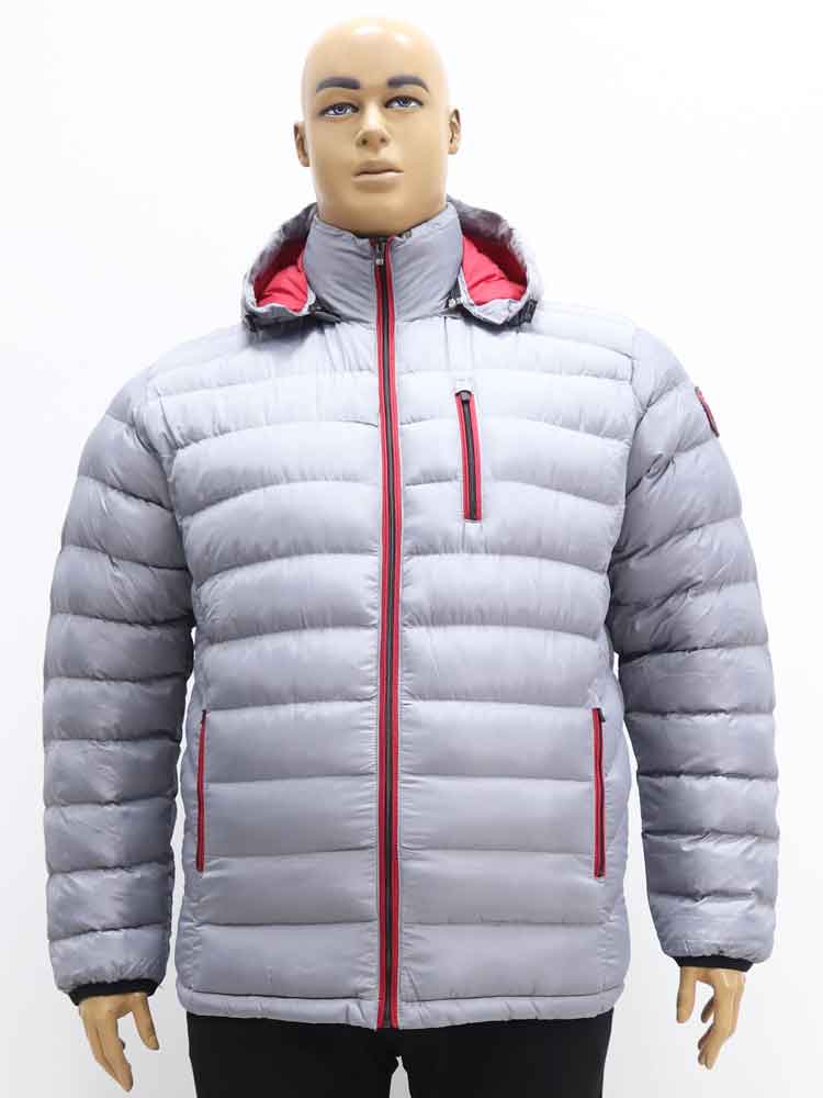 Куртка зимняя мужская с капюшоном большого размера. Магазин «Большой Папа», Луганск.