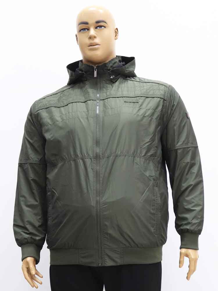 Куртка легкая мужская (ветровка) большого размера, 2022. Магазин «Большой Папа», Луганск.